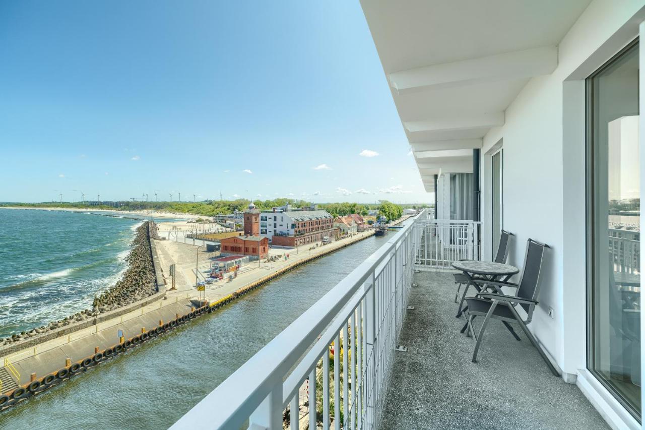Apartamenty Marina Z Widokiem Na Morze Darlowko Dış mekan fotoğraf