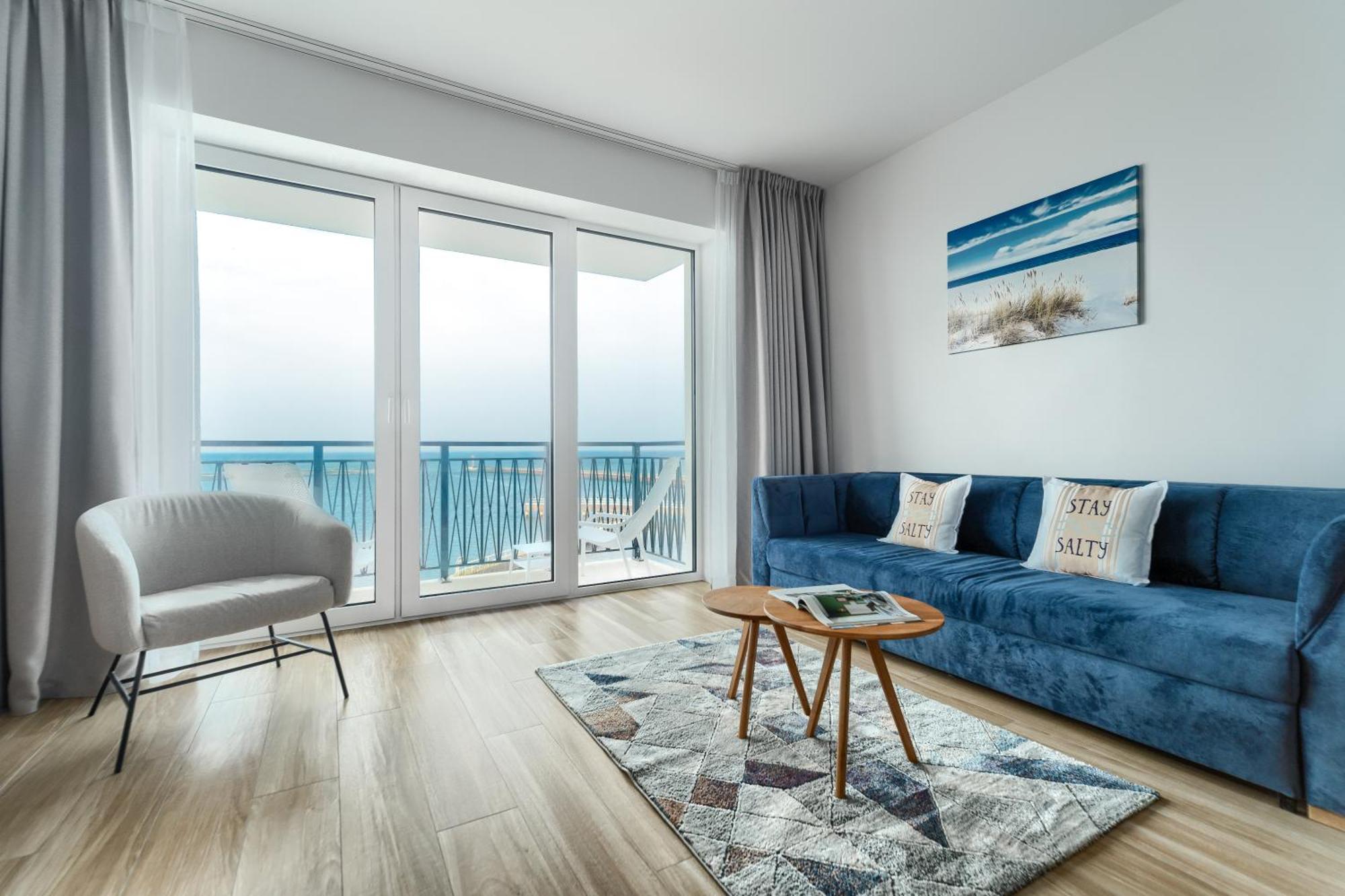 Apartamenty Marina Z Widokiem Na Morze Darlowko Dış mekan fotoğraf