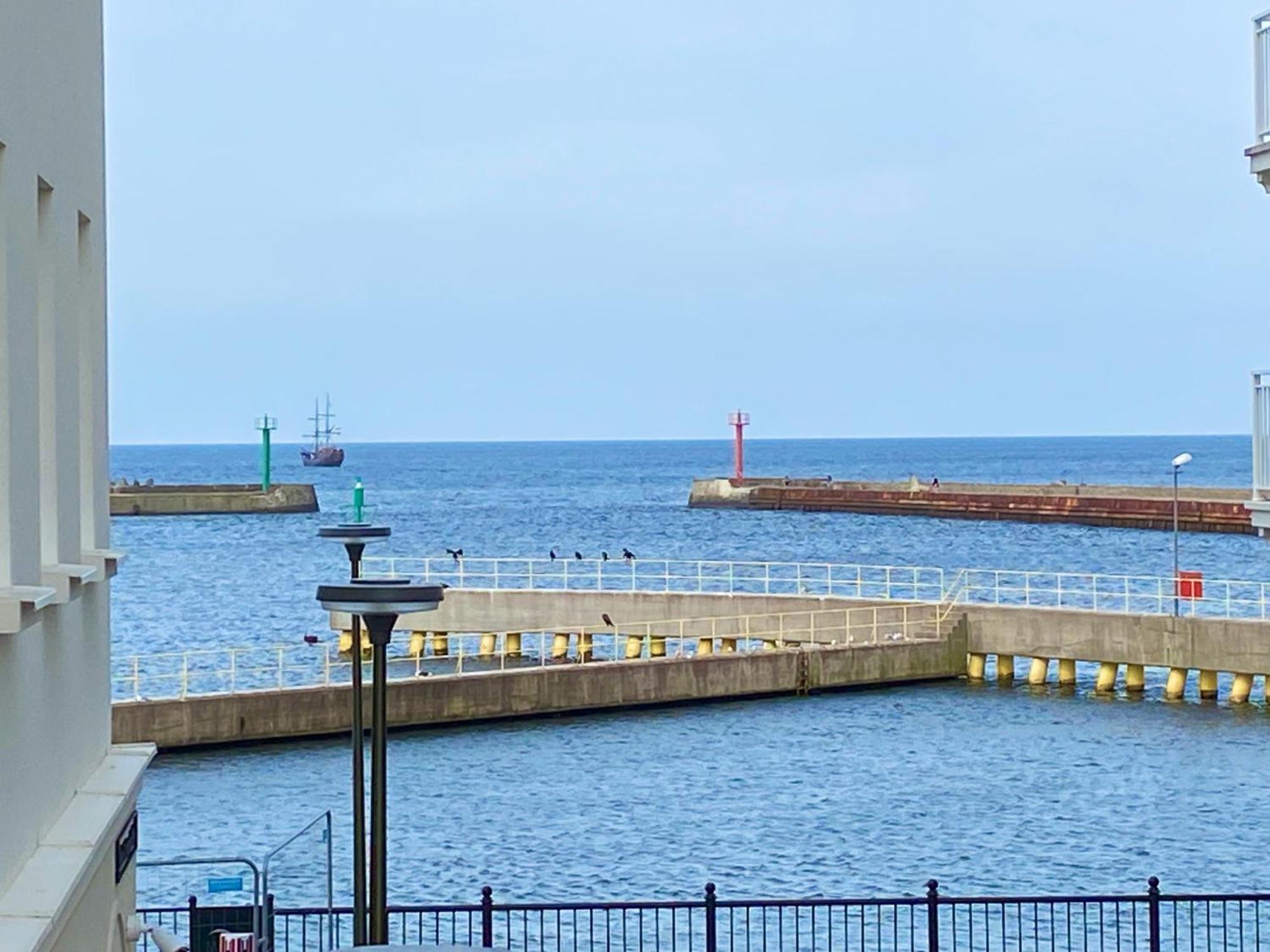 Apartamenty Marina Z Widokiem Na Morze Darlowko Oda fotoğraf